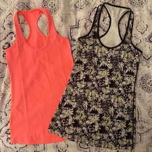 Lululemon raceback tanks